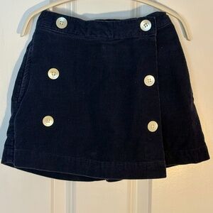 GAP KIDS Navy Blue Corduroy Skort Size 2T